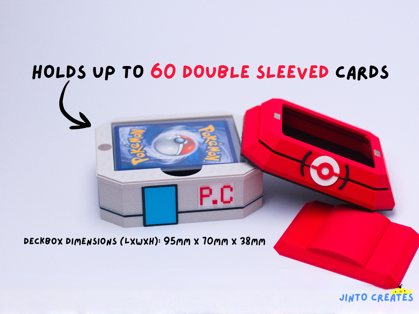 [PREORDER]  PokéCenter | Pokémon TCG Deck Box - with detachable dice storage box