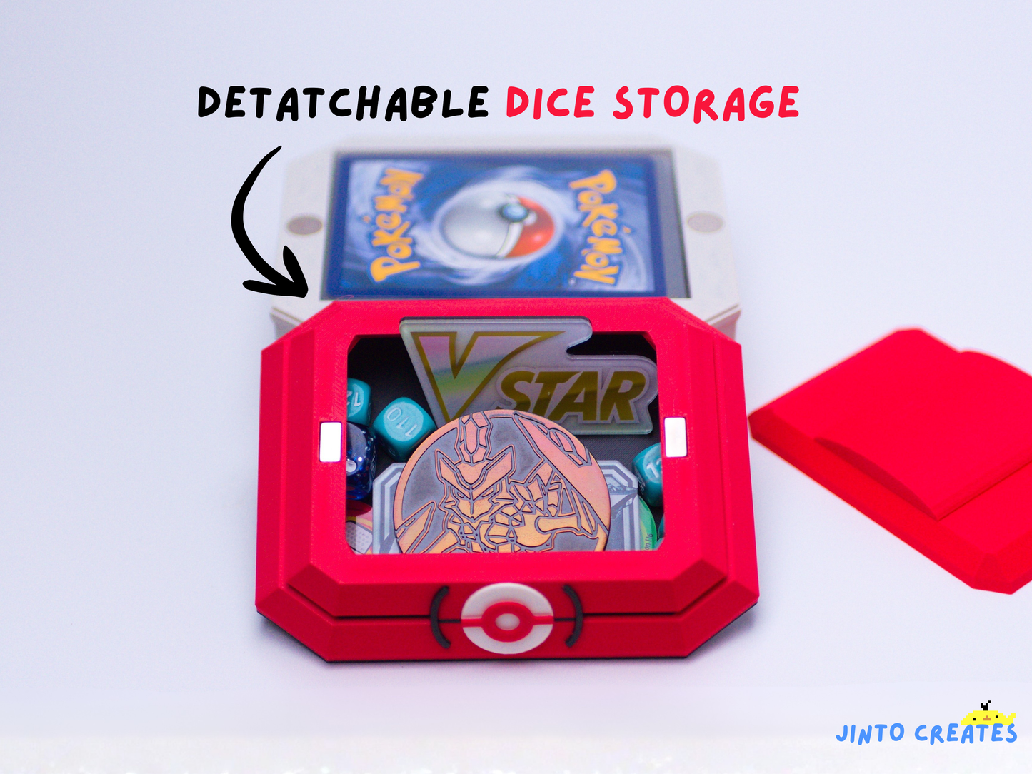 [PREORDER]  PokéCenter | Pokémon TCG Deck Box - with detachable dice storage box