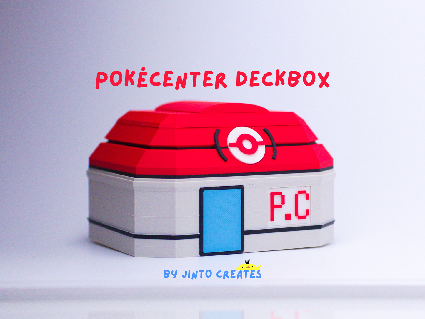[PREORDER]  PokéCenter | Pokémon TCG Deck Box - with detachable dice storage box