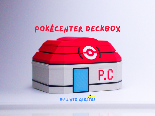 [PREORDER]  PokéCenter | Pokémon TCG Deck Box - with detachable dice storage box