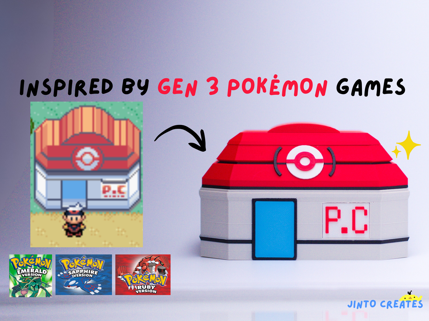 [PREORDER]  PokéCenter | Pokémon TCG Deck Box - with detachable dice storage box