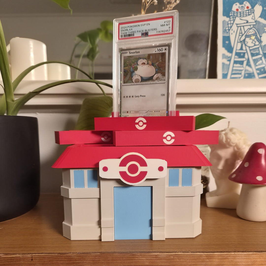 [PREORDER] Pokémon Centre PSA Storage box with detachable Display stand| Pokémon TCG