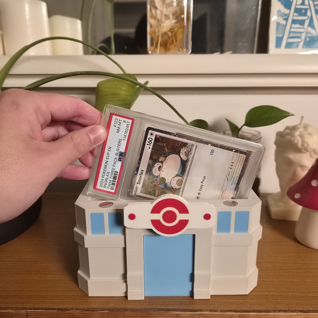 [PREORDER] Pokémon Centre PSA Storage box with detachable Display stand| Pokémon TCG
